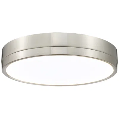 Z-lite Algar 16" Wide Brushed Nickel Led Ceiling Light