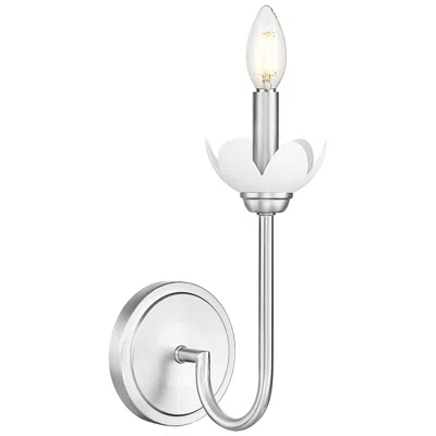 Z-lite Allistair By  Brushed Nickel 1 Light Wall Sconce