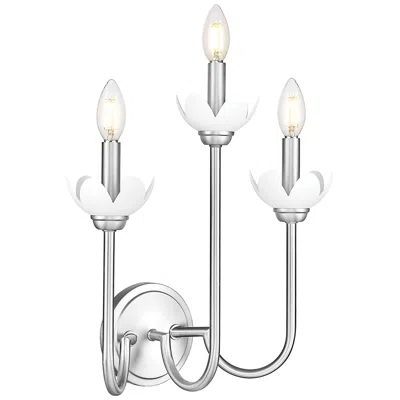 Z-lite Allistair By  Brushed Nickel 3 Light Wall Sconce