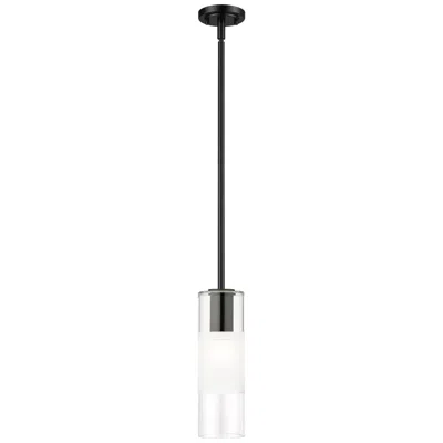 Z-lite Alton 4 3/4" Wide Matte Black Mini Pendant