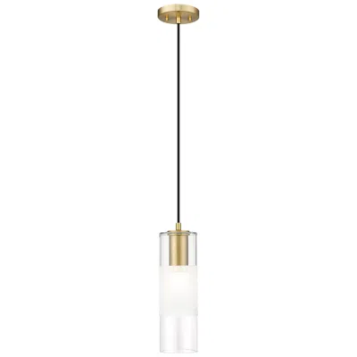 Z-lite Alton 4 3/4" Wide Modern Gold Cylinder Mini Pendant
