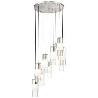 Z-lite Alton By  Brushed Nickel 11 Light Chandelier