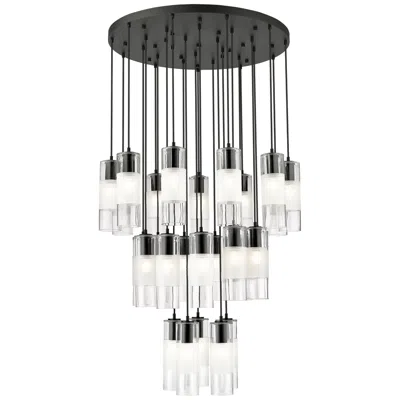 Z-lite Alton By  Matte Black 27 Light Chandelier