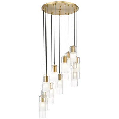 Z-lite Alton By  Modern Gold 11 Light Chandelier