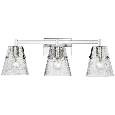 Z-lite Analia 26 1/4" Wide Chrome 3-light Bath Light