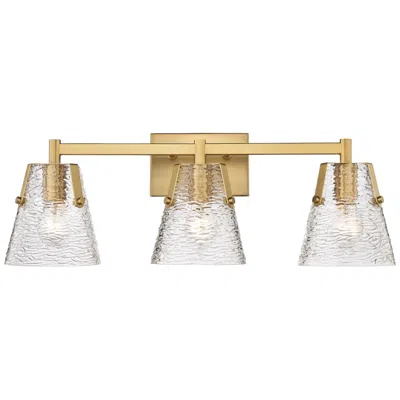 Z-lite Analia 26 1/4" Wide Modern Gold 3-light Bath Light