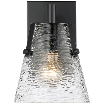 Z-lite Analia By  Matte Black 1 Light Wall Sconce