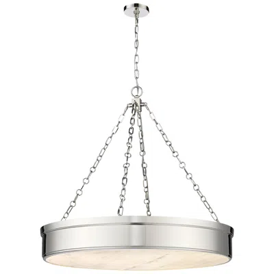 Z-lite Anders By  Polished Nickel 3 Light Chandelier
