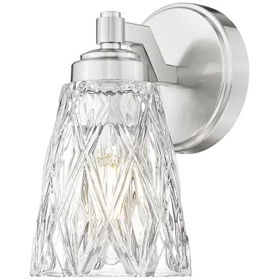 Z-lite Andree By  Brushed Nickel 1 Light Wall Sconce