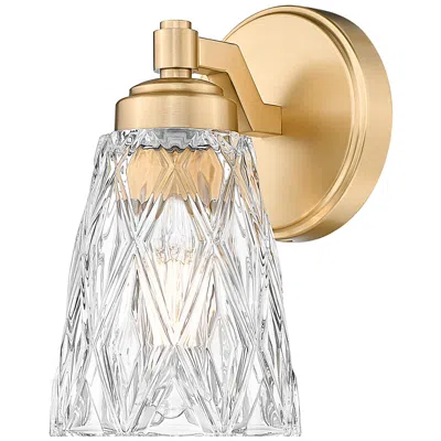 Z-lite Andree By  Modern Gold 1 Light Wall Sconce