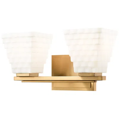 Z-lite Annalise 14"w Modern Gold 2-light Vanity Bath Light