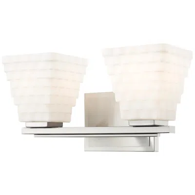 Z-lite Annalise By  Brushed Nickel 14 Inch 2 Light Vanity