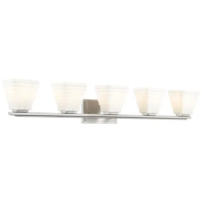 Z-lite Annalise By  Brushed Nickel 42 Inch 5 Light Vanity