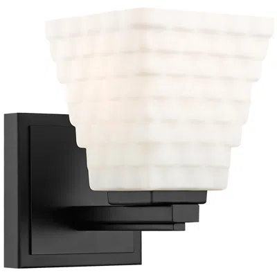 Z-lite Annalise By  Matte Black 5 Inch 1 Light Wall Sconce
