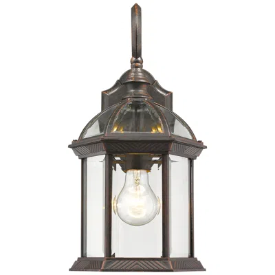 Z-lite Annex 15 3/4" High Rust Finish 1-light Outdoor Wall Light