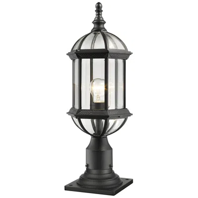 Z-lite Annex 21 1/2" High Black Aluminum Outdoor Post Light