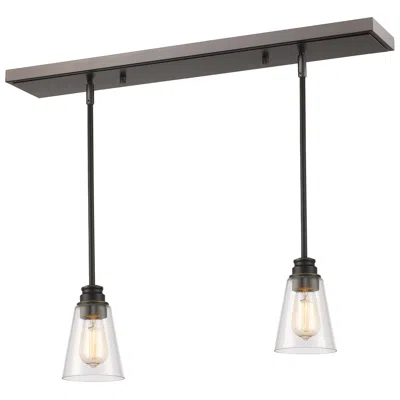 Z-lite Annora By  Olde Bronze 1 Light Island Pendant