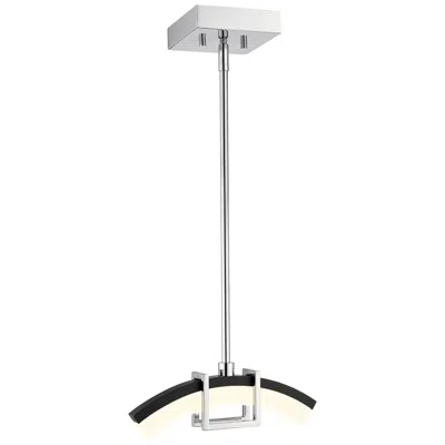 Z-lite Arc By  Chrome 12.5 Inch Led 1 Light Chandelier