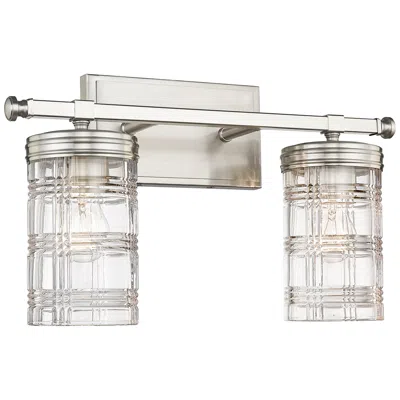 Z-lite Archer By  Brushed Nickel 17.75 Inch 2 Light Vanity