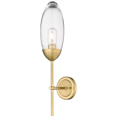 Z-lite Arden By  Rubbed Brass 4.5 Inch 1 Light Wall Sconce