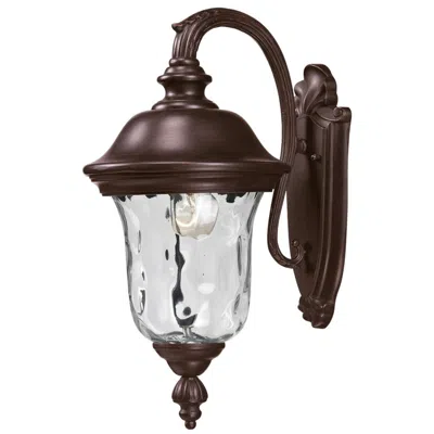 Z-lite Armstrong 15 3/4" High Bronze Downbridge Outdoor Wall Light