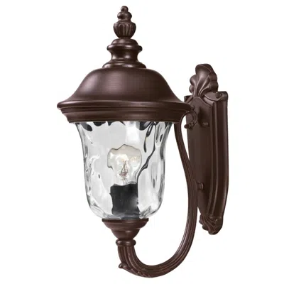 Z-lite Armstrong 15 3/4" High Bronze Upbridge Outdoor Wall Light