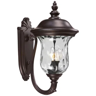 Z-lite Armstrong 19 1/2" High Bronze Upbridge Outdoor Wall Light
