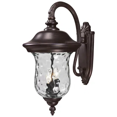 Z-lite Armstrong 24 1/4" High Bronze Downbridge Outdoor Wall Light