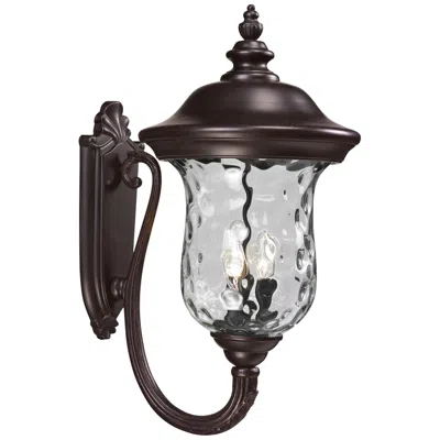 Z-lite Armstrong 24 1/4" High Bronze Upbridge Outdoor Wall Light