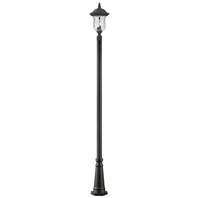 Z-lite Armstrong By  Black 114.25 Inch Outdoor Post Light