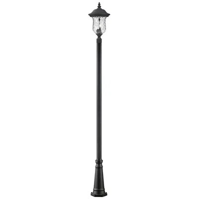 Z-lite Armstrong By  Black 118.25 Inch Outdoor Post Light