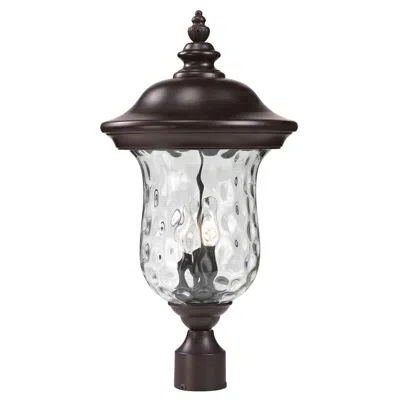 Z-lite Armstrong By  Bronze 23.5 Inch Outdoor Post Light