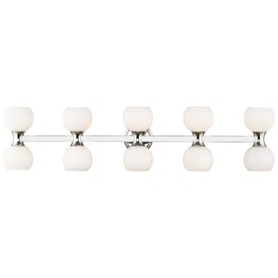 Z-lite Artemis 45" Wide Chrome 10-light Vanity Bath Light