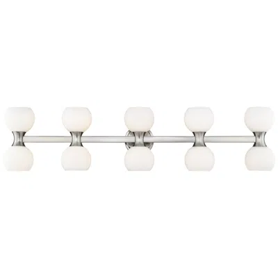 Z-lite Artemis By  Brushed Nickel 10 Light Vanity