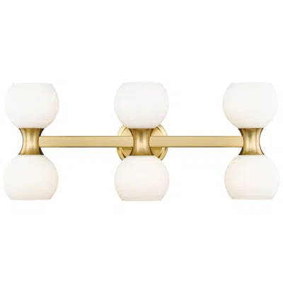 Z-lite Artemis By  Modern Gold 6 Light Vanity