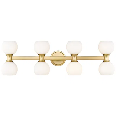 Z-lite Artemis By  Modern Gold 8 Light Vanity