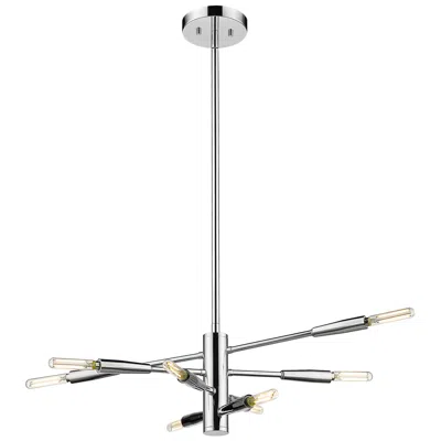 Z-lite Ascension By  Chrome 24 Inch 8 Light Chandelier