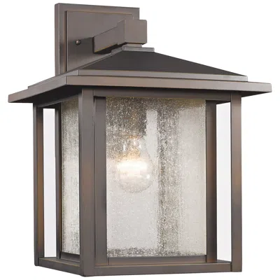 Z-lite Aspen 1 Light Outdoor In Oil Rubbed Bronze