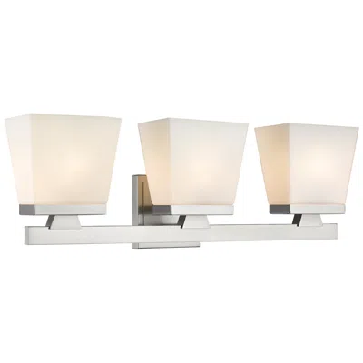 Z-lite Astor 3 Light Vanity In Brushed Nickel