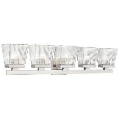 Z-lite Astor By  Brushed Nickel 36 Inch 5 Light Vanity