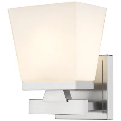 Z-lite Astor By  Brushed Nickel 5.75 Inch 1 Light Wall Sconce