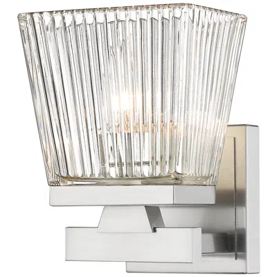 Z-lite Astor By  Brushed Nickel 5.75 Inch 1 Light Wall Sconce