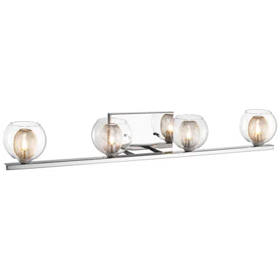 Z-lite Auge By  Chrome 32.68 Inch 4 Light Vanity