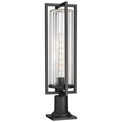 Z-lite Aura 27 3/4" High Black Outdoor Pier Light