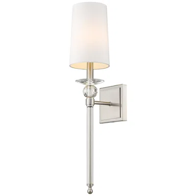 Z-lite Ava22 1/2" High Brushed Nickel Wall Sconce