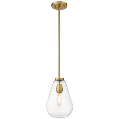 Z-lite Ayra By  Olde Brass 8 Inch 1 Light Pendant