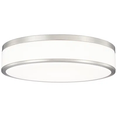 Z-lite Ballord By  Brushed Nickel Led 16 Inch 1 Light Flush Mount