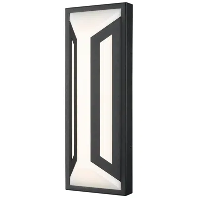 Z-lite Banff By  Sand Black 2 Light Outdoor Wall Light