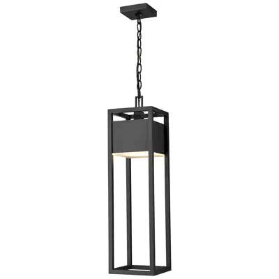 Z-lite Barwick 26 3/4" High Black Led Outdoor Hanging Light