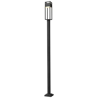 Z-lite Barwick By  Black 119.75 Inch Led 1 Light Outdoor Post Fixture